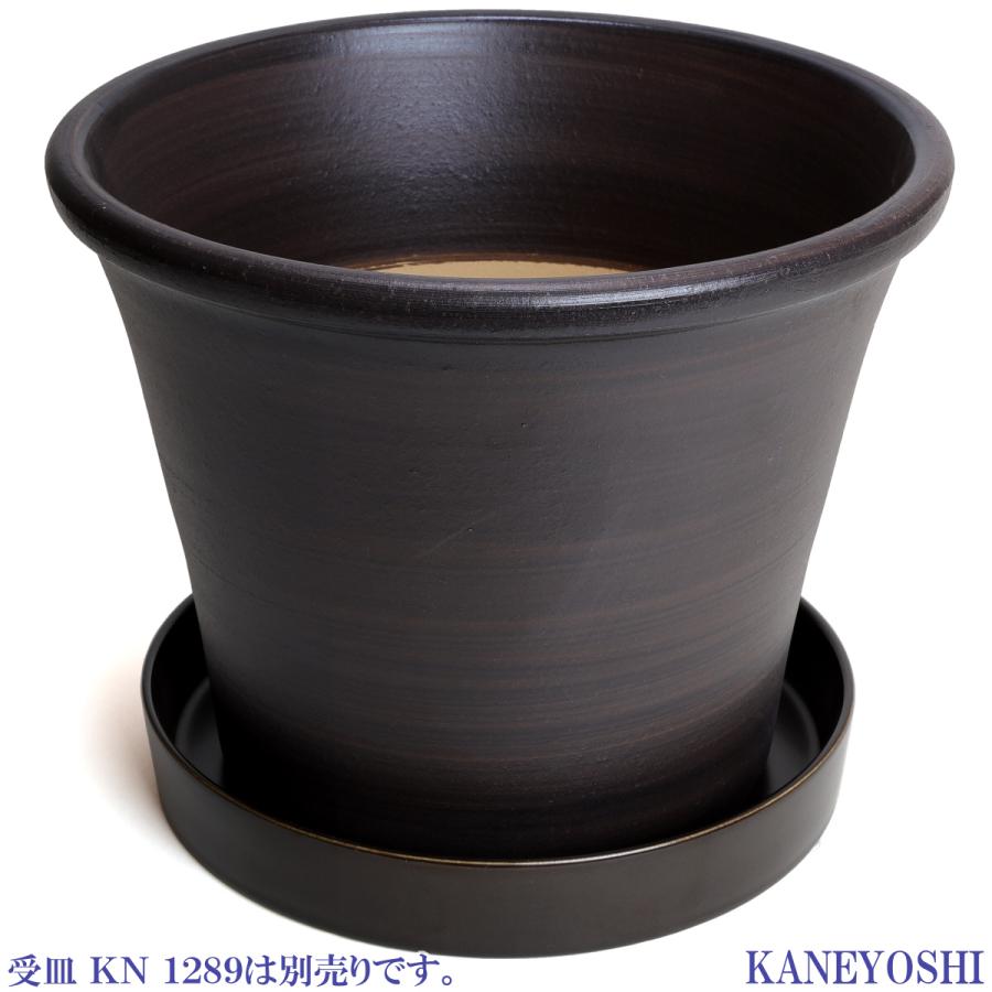 植木鉢 おしゃれ 安い 陶器 サイズ 32cm ブーケ 10号 ブラウン 室内 屋外 茶 色 |  | 06