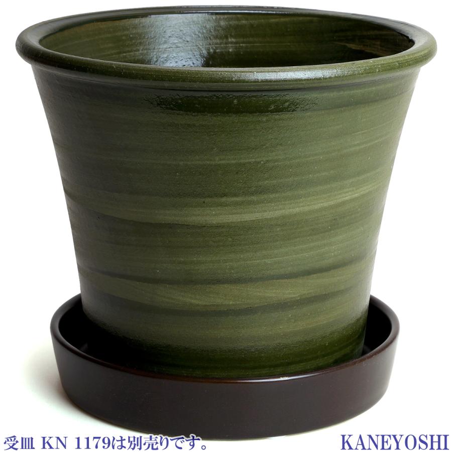 植木鉢 おしゃれ 安い 陶器 サイズ 20cm ブーケ 6号 グリーン 室内 屋外 緑 色 |  | 05