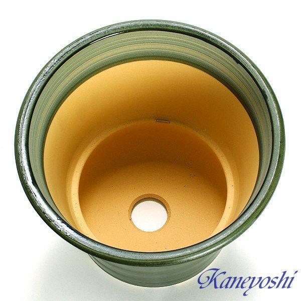 植木鉢 おしゃれ 安い 陶器 サイズ 26cm ブーケ 8号 グリーン 室内 屋外 緑 色 |  | 02