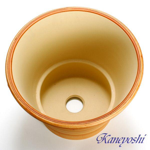 植木鉢 おしゃれ 安い 陶器 サイズ 33cm ブーケ 10号 オレンジ 室内 屋外 レンガ 色 |  | 02