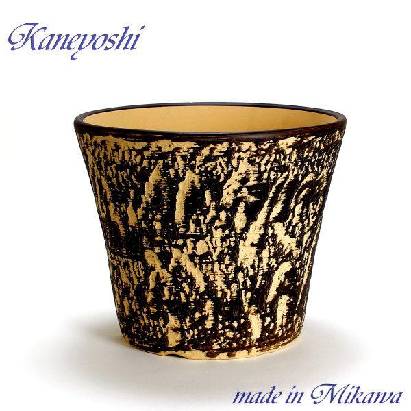 植木鉢 おしゃれ 安い 陶器 サイズ 33cm ロックガーデン 10号 ブラウン 室内 屋外 茶 色 | 