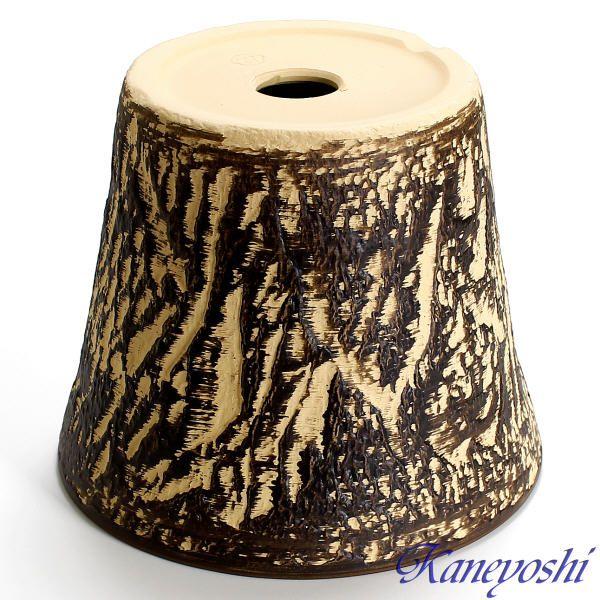 植木鉢 おしゃれ 安い 陶器 サイズ 33cm ロックガーデン 10号 ブラウン 室内 屋外 茶 色 |  | 03