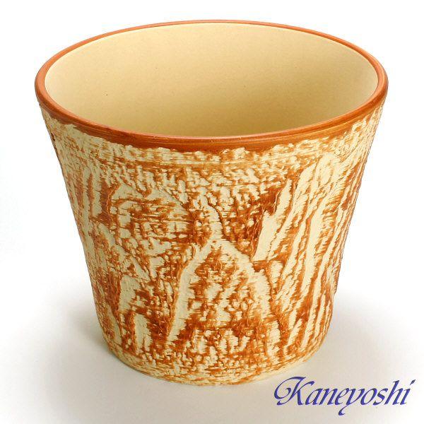 植木鉢 おしゃれ 安い 陶器 サイズ 32cm ロックガーデン 10号 オレンジ 室内 屋外 レンガ 色 |  | 01