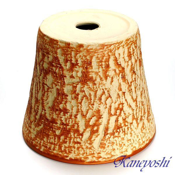 植木鉢 おしゃれ 安い 陶器 サイズ 32cm ロックガーデン 10号 オレンジ 室内 屋外 レンガ 色 |  | 03