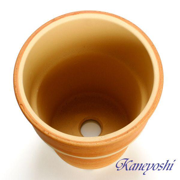 植木鉢 おしゃれ 安い 陶器 サイズ 15cm ラポール 5号 オレンジ 室内 屋外 レンガ 色 |  | 01