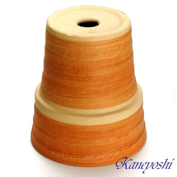 植木鉢 おしゃれ 安い 陶器 サイズ 21cm ラポール 7号 オレンジ 室内 屋外 レンガ 色 |  | 03