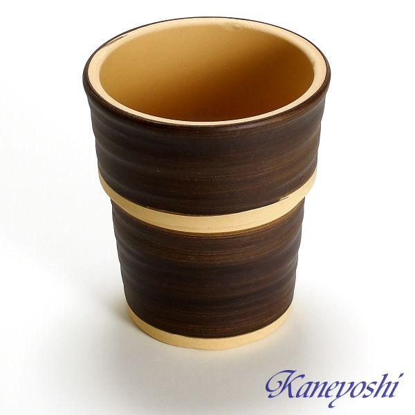 植木鉢 おしゃれ 安い 陶器 サイズ 19cm ラポール 6号 ブラウン 室内 屋外 茶 色 |  | 01