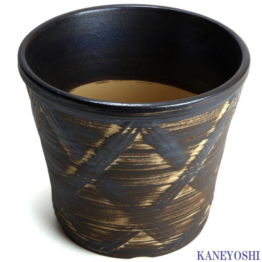 植木鉢 おしゃれ 安い 陶器 サイズ 16cm ハーブのかおり 5号 ブラウン 室内 屋外 茶 色 |  | 02