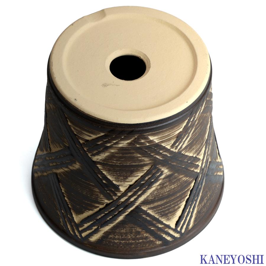 植木鉢 おしゃれ 安い 陶器 サイズ 25cm ハーブのかおり 8号 ブラウン 室内 屋外 茶 色 |  | 04