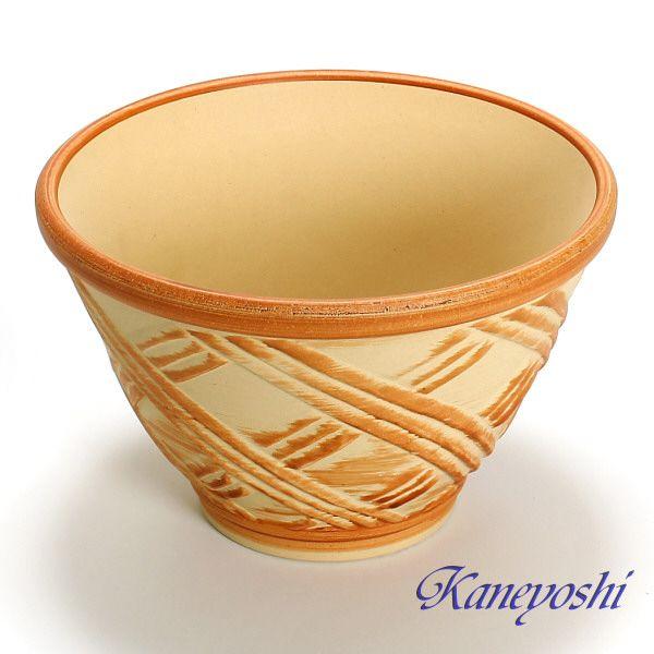 植木鉢 おしゃれ 安い 陶器 サイズ 25cm フラワークロス 8号 オレンジ 室内 屋外 レンガ 色 |  | 01