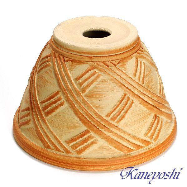 植木鉢 おしゃれ 安い 陶器 サイズ 31cm フラワークロス 10号 オレンジ 室内 屋外 レンガ 色 |  | 03