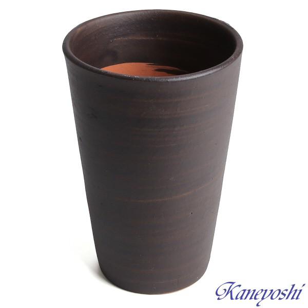 植木鉢 おしゃれ 安い 陶器 サイズ 9cm ハーモニー 3号 ブラウン 室内 屋外 茶 色 |  | 02