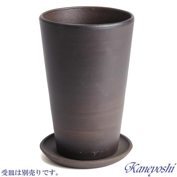 植木鉢 おしゃれ 安い 陶器 サイズ 12.5cm ハーモニー 4号 ブラウン 室内 屋外 茶 色 |  | 05