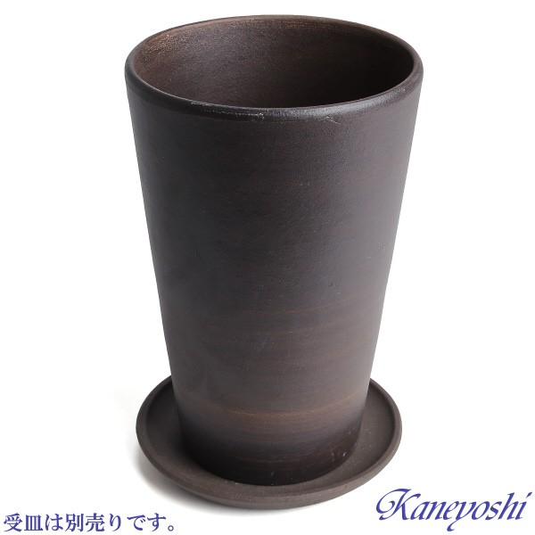 植木鉢 おしゃれ 安い 陶器 サイズ 12.5cm ハーモニー 4号 ブラウン 室内 屋外 茶 色 |  | 06
