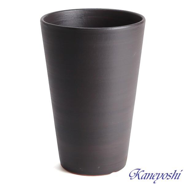 植木鉢 おしゃれ 安い 陶器 サイズ 16cm ハーモニー 5号 ブラウン 室内 屋外 茶 色 |  | 01