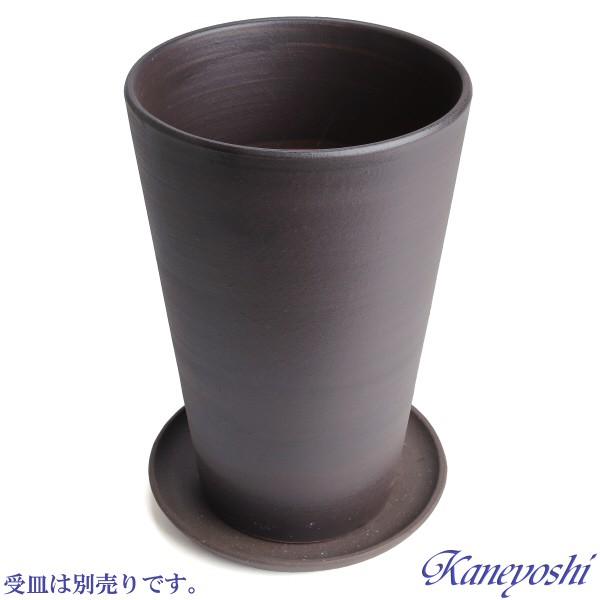 植木鉢 おしゃれ 安い 陶器 サイズ 16cm ハーモニー 5号 ブラウン 室内 屋外 茶 色 |  | 06