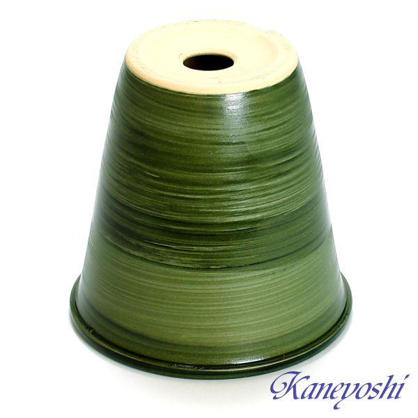 植木鉢 おしゃれ 安い 陶器 サイズ 19cm 小春 6号 グリーン 室内 屋外 緑 色 |  | 03