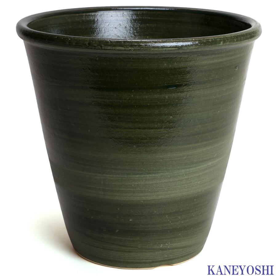 植木鉢 おしゃれ 安い 陶器 サイズ 22cm 小春 7号 グリーン 室内 屋外 緑 色 |  | 01