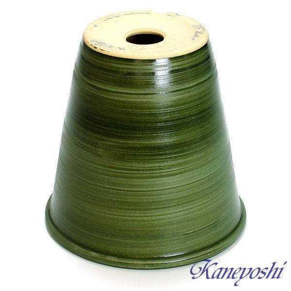 植木鉢 おしゃれ 安い 陶器 サイズ 22cm 小春 7号 グリーン 室内 屋外 緑 色 |  | 03