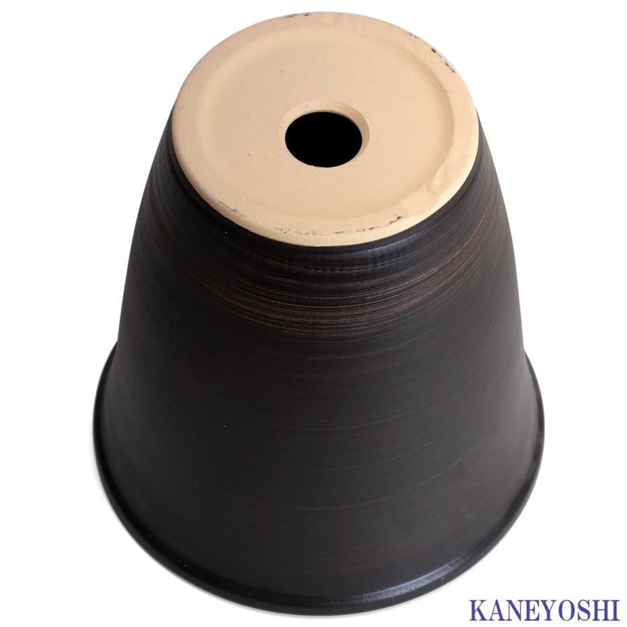 植木鉢　陶器　おしゃれ　サイズ　２３．５ｃｍ　安くて丈夫　小春　８号　ブラウン |  | 04