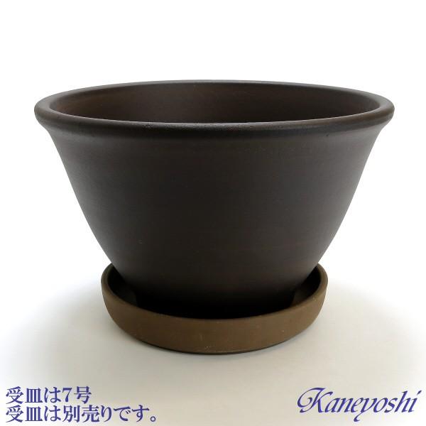 植木鉢 おしゃれ 安い 陶器 サイズ 31cm フラワーボール 10号 ブラウン 室内 屋外 茶 色 |  | 04