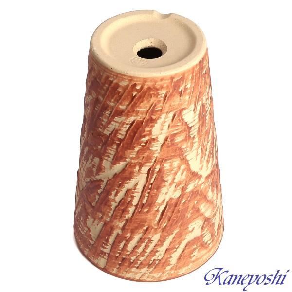 植木鉢 おしゃれ 安い 陶器 サイズ 12.5cm ログストーン 4号 オレンジ 室内 屋外 レンガ 色 |  | 04