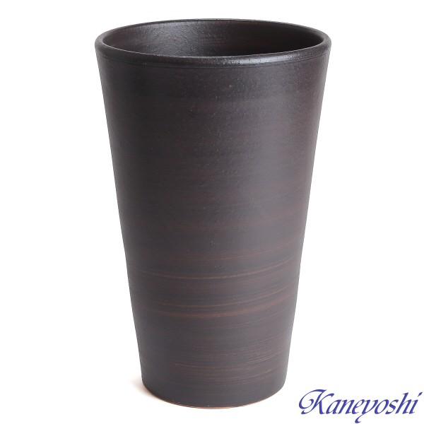 植木鉢 おしゃれ 安い 陶器 サイズ 19cm ハーモニー 6号 ブラウン 室内 屋外 茶 色 |  | 01