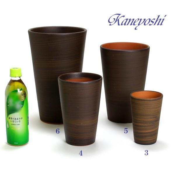 植木鉢 おしゃれ 安い 陶器 サイズ 19cm ハーモニー 6号 ブラウン 室内 屋外 茶 色 |  | 13