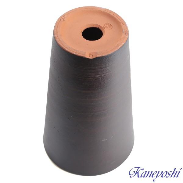 植木鉢 おしゃれ 安い 陶器 サイズ 19cm ハーモニー 6号 ブラウン 室内 屋外 茶 色 |  | 04