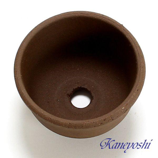 植木鉢 おしゃれ 安い 陶器 サイズ 9cm 山草鉢 3号  室内 屋外 ブラウン 茶 色 |  | 02