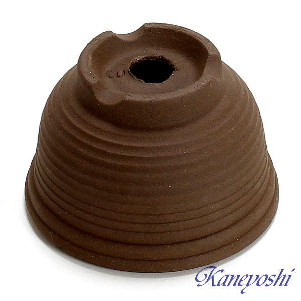 植木鉢 おしゃれ 安い 陶器 サイズ 9cm 山草鉢 3号  室内 屋外 ブラウン 茶 色 |  | 03