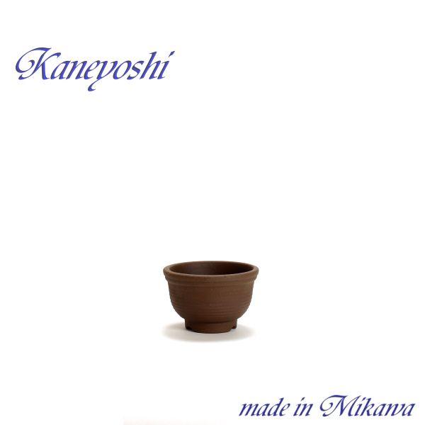 植木鉢 おしゃれ 安い 陶器 サイズ 10cm 山草鉢 3.5号  室内 屋外 ブラウン 茶 色 | 
