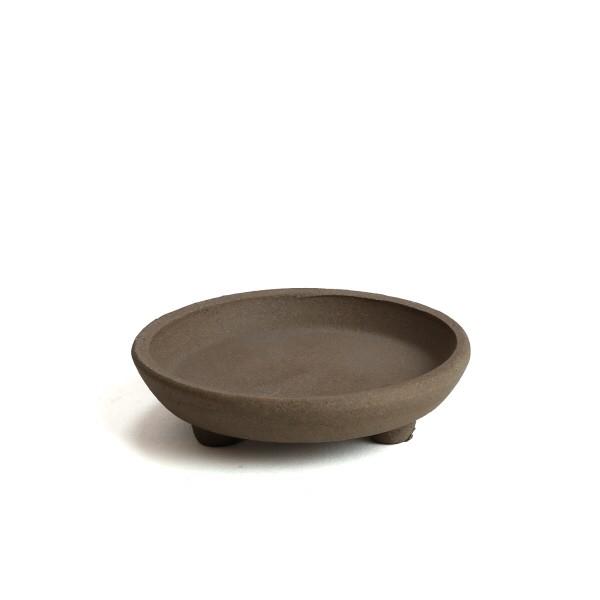 受け皿 植木鉢用 ソーサー おしゃれ 陶器 サイズ 12ｃｍ 安くて丈夫 足付受皿 モカ 4号 |  | 01