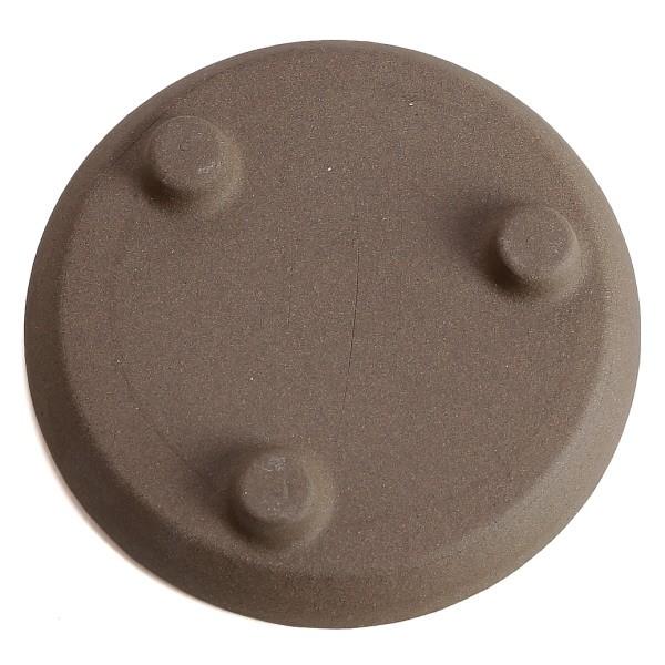 受け皿 植木鉢用 ソーサー おしゃれ 陶器 サイズ 12ｃｍ 安くて丈夫 足付受皿 モカ 4号 |  | 03