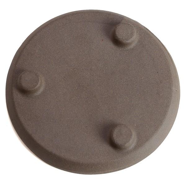 受け皿 植木鉢用 ソーサー おしゃれ 陶器 サイズ 14.5ｃｍ 安くて丈夫 足付受皿 モカ 5号 |  | 03