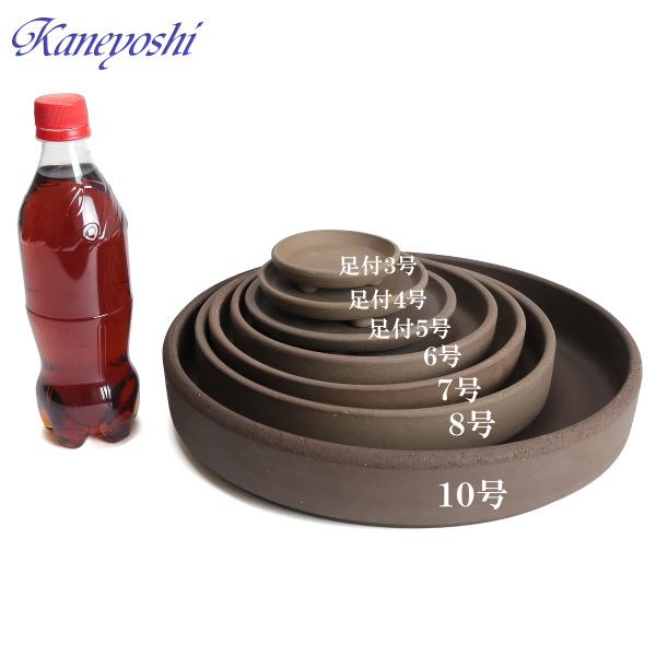 受け皿　植木鉢用　ソーサー　おしゃれ　陶器　サイズ　２４．５ｃｍ　安くて丈夫　ＭＡ受皿　モカ　８号 |  | 04