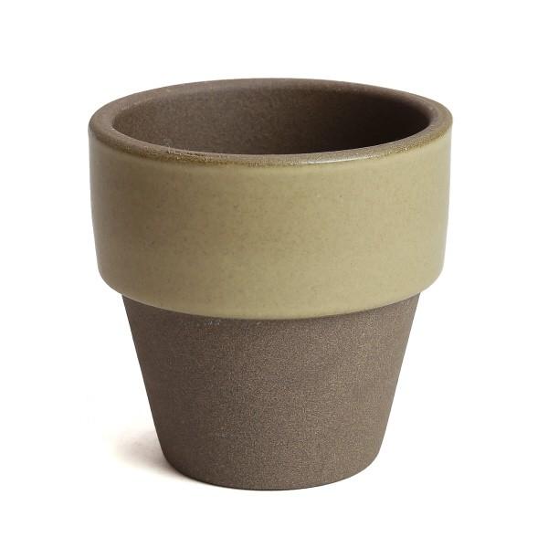 植木鉢　陶器　おしゃれ　サイズ　９．３ｃｍ　和ライフ　モカ　あんず　３号 |  | 01