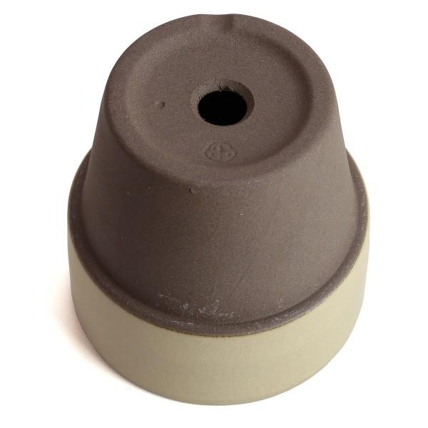 植木鉢　陶器　おしゃれ　サイズ　１２．５ｃｍ　和ライフ　モカ　あんず　４号 |  | 04