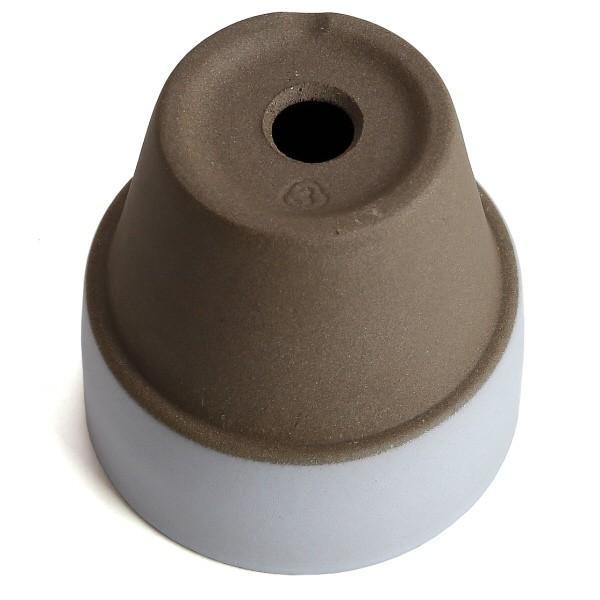 植木鉢　陶器　おしゃれ　サイズ　９．３ｃｍ　和ライフ　モカ　かすみ　３号 |  | 04