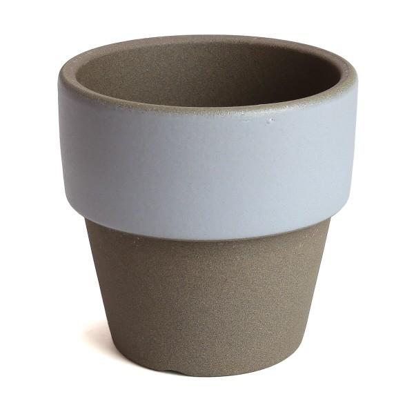 植木鉢　陶器　おしゃれ　サイズ　１２．５ｃｍ　和ライフ　モカかすみ　４号 |  | 01