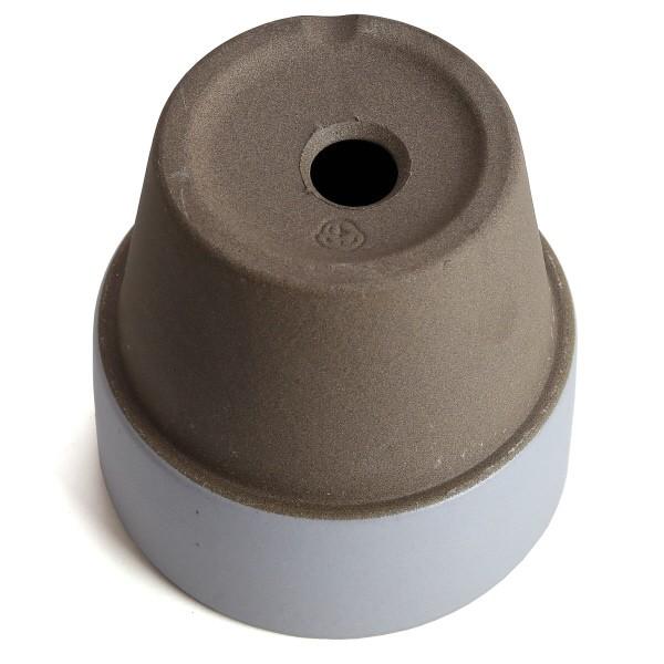 植木鉢　陶器　おしゃれ　サイズ　１２．５ｃｍ　和ライフ　モカかすみ　４号 |  | 04