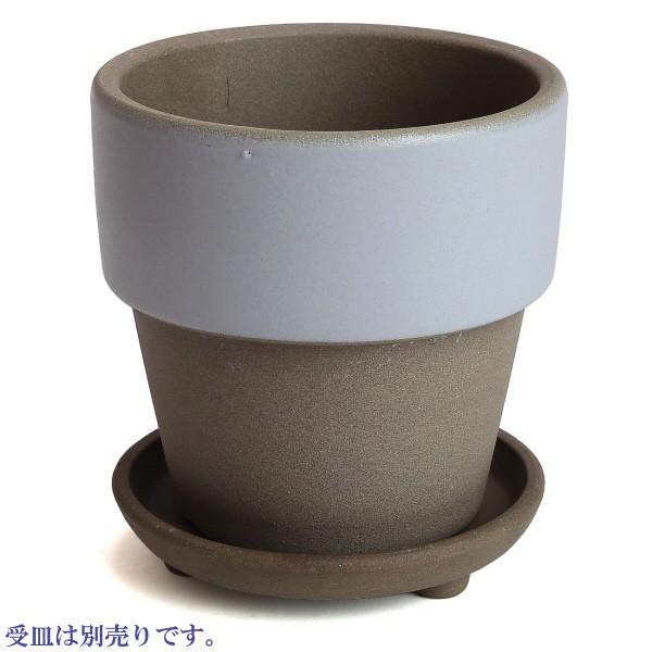 植木鉢　陶器　おしゃれ　サイズ　１２．５ｃｍ　和ライフ　モカかすみ　４号 |  | 05