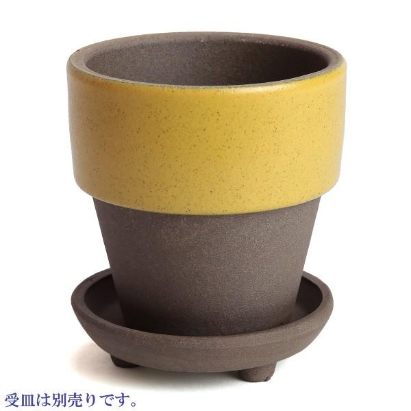 植木鉢　陶器　おしゃれ　サイズ　９．３ｃｍ　和ライフ　モカやまぶき　３号 |  | 05