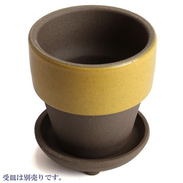 植木鉢　陶器　おしゃれ　サイズ　９．３ｃｍ　和ライフ　モカやまぶき　３号 |  | 06