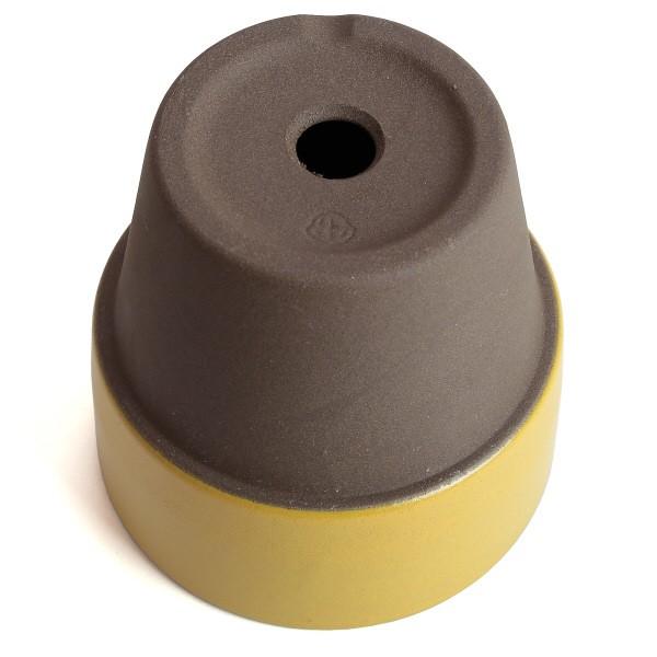 植木鉢　陶器　おしゃれ　サイズ　１２．５ｃｍ　和ライフ　モカやまぶき　４号 |  | 04