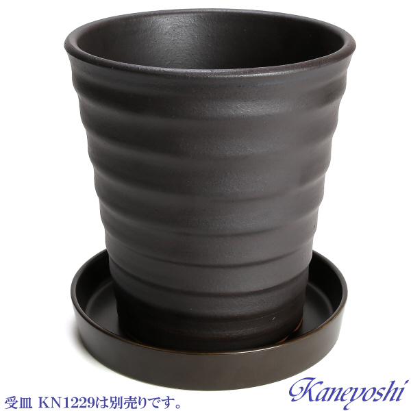 植木鉢 おしゃれ 安い 陶器 サイズ 21.5cm フラワーロード 7号 ブラウン 室内 屋外 茶 色 |  | 05