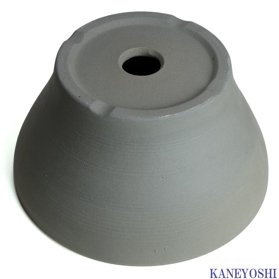 植木鉢 おしゃれ 安い 陶器 サイズ 29.5cm バリウス 9号 古風焼 室内 屋外 グレー 色 |  | 04