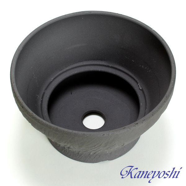 植木鉢 おしゃれ 安い 陶器 サイズ 25cm ナチュラル岩肌 8号 古風焼 室内 屋外 グレー 色 |  | 02
