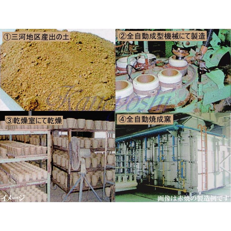 丈夫で長持ち 植木鉢 深鉢 オーキッド 古風焼 サイズ 5号 16cm 三河焼 陶器 おしゃれ 安い プランター ガーデニング 園芸用品 シンプル |  | 09