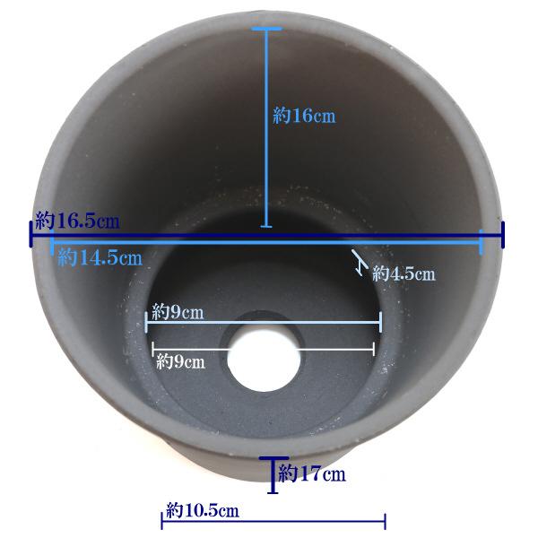 丈夫で長持ち 植木鉢 深鉢 オーキッド 古風焼 サイズ 5号 16cm 三河焼 陶器 おしゃれ 安い プランター ガーデニング 園芸用品 シンプル |  | 03